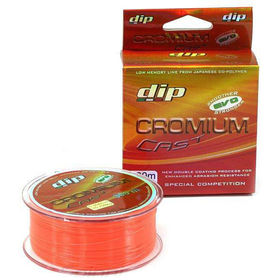 Монофильная леска Dip Cromium Cast Evo Hi Orange 300м 0.265мм (оранжевая)
