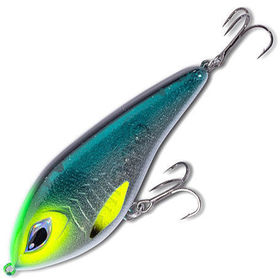 Воблер Doiyo Jerxus 125SP (57г) UV Lemon Galaxy