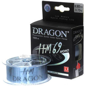 Леска Dragon HM69 Pro 150м 0.200мм (голубая)