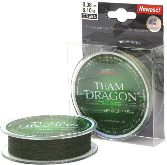 Леска Dragon Team v.2 135м 0.06мм (Green)