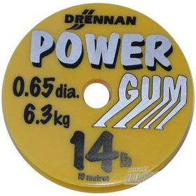 Амортизатор латексный DRENNAN Power Gum - 10m / 0.65mm / 6.35kg, Цвет: Прозрачный