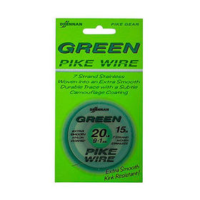 Поводковый материал Drennan Green Pike Wire 20 m 24 Lb/0.41 mm
