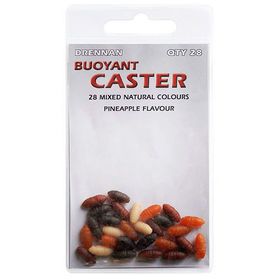 Насадка искусственная Drennan Buoyant Caster 4 натуральных цвета (упаковка - 28 шт)