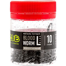 Искусственная мотыль ZUB Bloodworm L (черный)