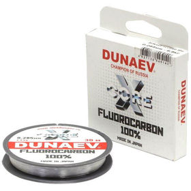 Леска Dunaev Fluorocarbon 30м 0.097мм