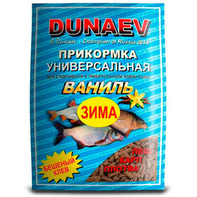 Прикормка Dunaev Ice-Классика (0.75кг) гранулы Ваниль