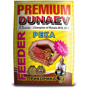 Прикормка Dunaev Premium Фидер Река Красная (1кг)