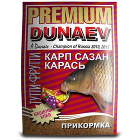 Прикормка Dunaev Premium Карп-Сазан Тутти-Фрутти (1кг)