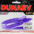 Силиконовая приманка Dunaev DS-Bleak (10 см) 610 фиолетовый, блестки серебрянные (упаковка - 4 шт)