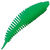Силиконовая приманка Dunaev DT-Maggot-Tail (3.5 см) 401 зеленый (упаковка - 8 шт)