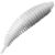 Силиконовая приманка Dunaev DT-Maggot-Tail (3.5 см) 801 белый (упаковка - 8 шт)