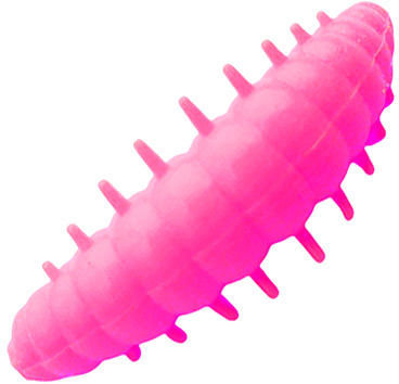 Силиконовая приманка Dunaev DT-Noa-Larva (3 см) 150 розовый (упаковка - 7 шт)