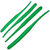 Силиконовая приманка Dunaev DT-Worm-R (10 см) 401 зеленый (упаковка - 5 шт)