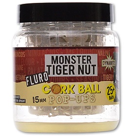 Бойлы плавающие Dynamite Baits White Monster Tiger Nut Fluro Cork Ball