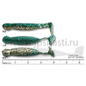 Силиконовая приманка Ecogear GRASS MINNOW S 1,75 169