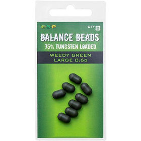 Бусина ESP Tungsten Loaded Balance Beads Large (0.6г) Weedy Green (упаковка - 8шт)