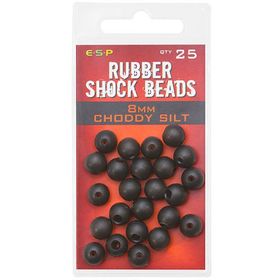 Бусина-отбойник E-S-P  Shock Beads - 8mm / 25шт., Цвет: Choddy Silt