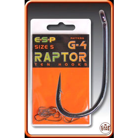 Крючки ESP Raptor G-4 №5 (упаковка - 10шт)