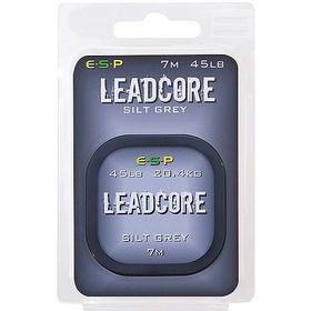 Лидкор E-S-P Leadcore / 45lb / 7m, Цвет:Silt Grey