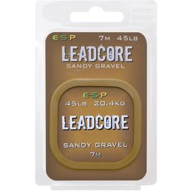 Лидкор E-S-P Leadcore / 45lb / 7m, Цвет: Sandy gravel