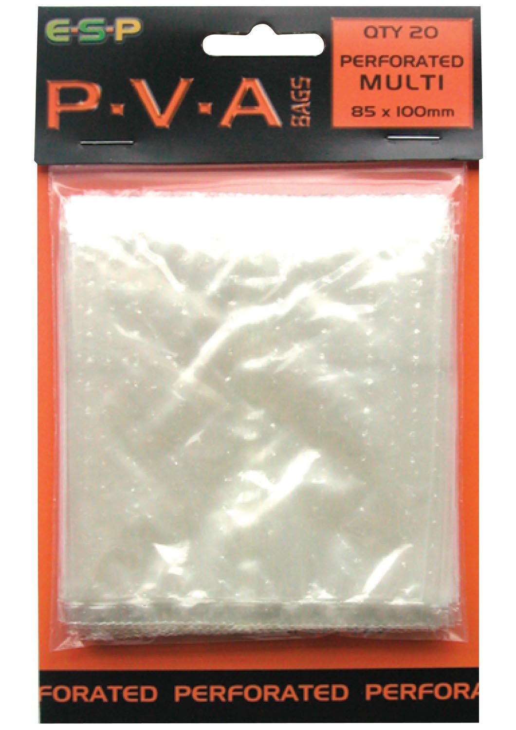 Пакеты растворимые перфорированные E-S-P  P.V.A. Perforated Bags - MULTI / 85x100mm / 20шт.