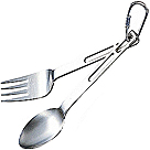 Набор столовых предметов Evernew Ti Fork and Spoon из титана (вилка+ложка)