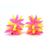 Плавающие насадки Evolution Carp Tackle Maggot Ball Baits - Pink/Yellow 2шт. (на кольце)
