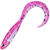 Мягкая приманка Fish Arrow Flash J Curly 2 (5.1см) 117 Glow Pink/Silver (упаковка - 5шт)