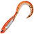 Мягкая приманка Fish Arrow Flash J Curly 2 (5.1см) 121 Glow Orange/Silver (упаковка - 5шт)
