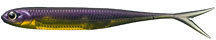 Мягкие приманки Fish Arrow Flash J Split 3 #05 (Purple Weenie/Silver)