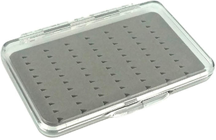 Коробка для мушек Fish ай Super quality ABS Slim Fly Box (Transparent) Triangle Foam