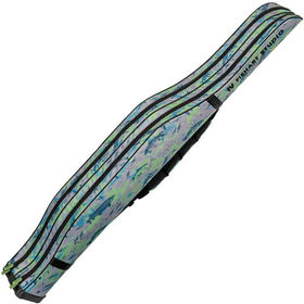 Чехол FishArt полужесткий 2 секции c жестким дном (1.35м)