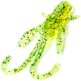 Мягкая приманка FishUp Baffi Fly 1.5 Cheese 026 - Flo Chartreuse/Green (упаковка - 10шт)
