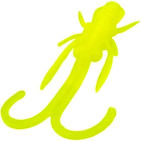Мягкая приманка FishUp Baffi Fly 1.5 Cheese 111 - Hot Chartreuse (упаковка - 10шт)