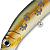 Воблер Fishycat Ocelot 90F X08 (охра/следы) 90мм (5,6г)