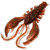 Мягкая приманка Flagman Dexter 3 (7.6см) Brown Flash squid (упаковка - 5шт)