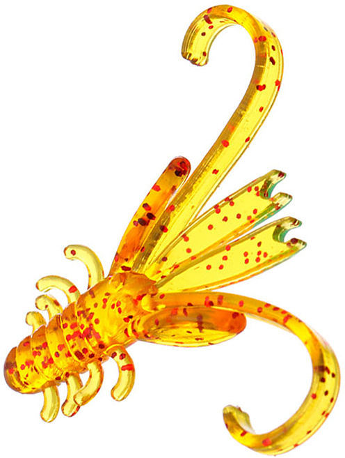 Мягкая приманка Flagman Dilly 1.5 (4см) Honey Red Flake squid squid (упаковка - 10шт)