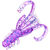 Мягкая приманка Flagman Dilly 1.5 (4см) Lilac Flash squid (упаковка - 10шт)