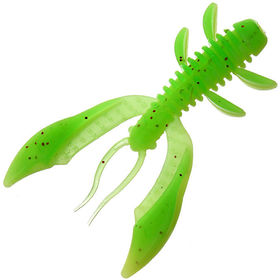 Мягкая приманка Flagman Lucky Craw 2 (5см) 1527 Lime/Lime Chartreuse (упаковка - 8шт)