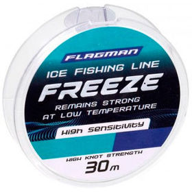 Леска Flagman Freeze Ice Fishing Line 30м 0.083мм