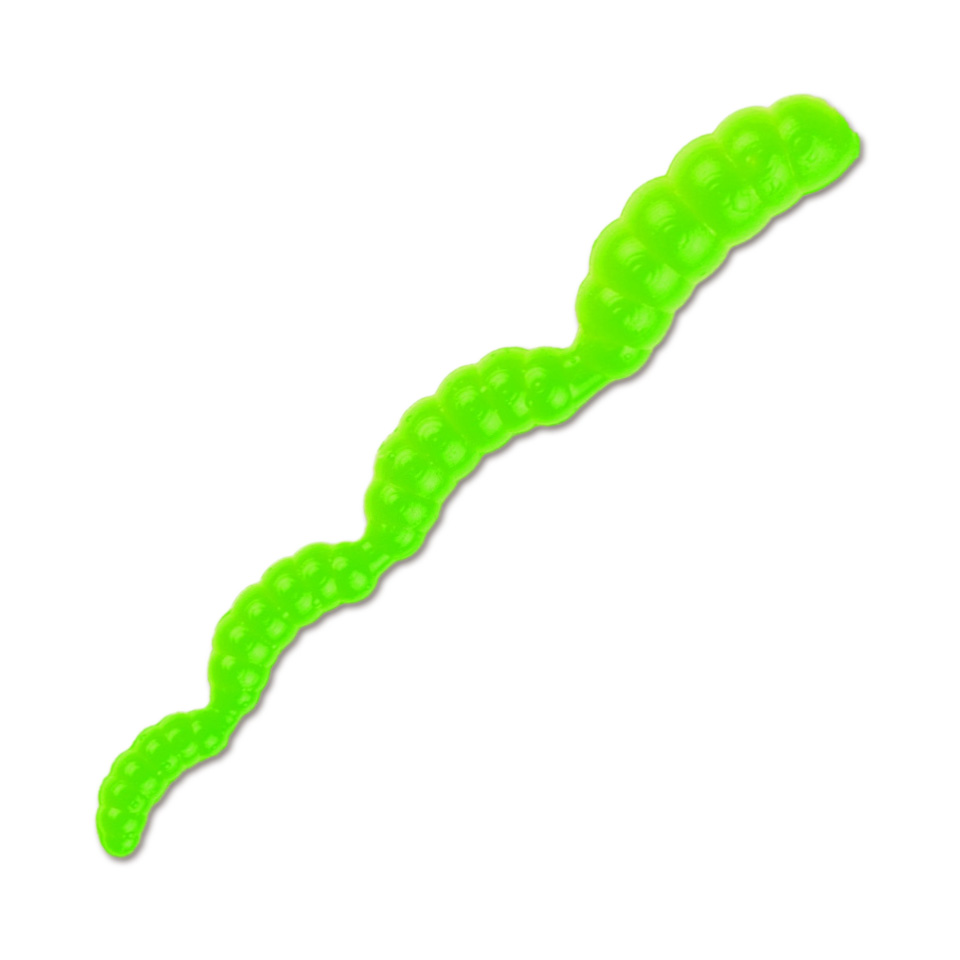 Приманка Forsage Larva (30+25+20+15 мм) сыр 002 Chartreuse (упаковка - 5 шт)