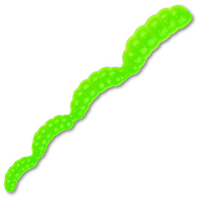 Приманка Forsage Larva (30+25+20+15 мм) сыр 002 Chartreuse (упаковка - 5 шт)
