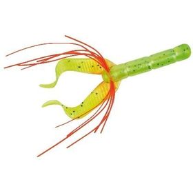Мягкая приманка Rage Warrior Fiddle Tail 80mm - Lemon Tiger