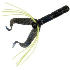 Мягкая приманка Rage Warrior Fiddle Tail 80mm - Blue Ice