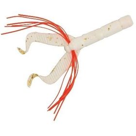 Мягкая приманка Rage Warrior Fiddle Tail 80mm - Gold Glitter