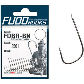 Крючок Fudo FDBR-BN 3501 №10 (упаковка - 18шт)