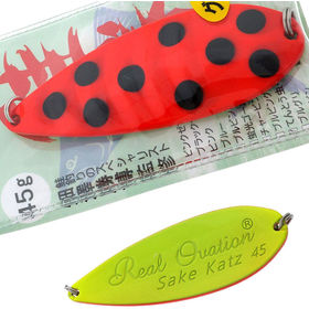 Блесна Fujiwara Sake-Katz (45г) Ladybird Yellow