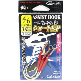 Крючки Gamakatsu GA027 Assist Hook SSP №4/0