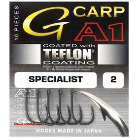Крючок Gamakatsu A1 G-Carp Teflon Specialist №1