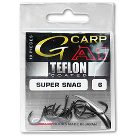 Крючок Gamakatsu A1 G-Carp Teflon Super Snag